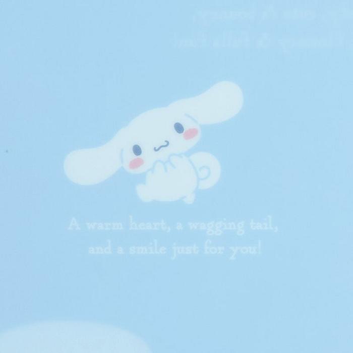 Hello Kitty Cinnamoroll Expressions 3-pc Clear File Folder Set Azules | CL_HK48998