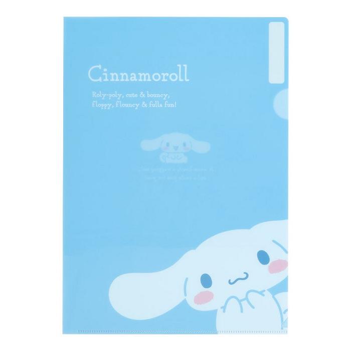 Hello Kitty Cinnamoroll Expressions 3-pc Clear File Folder Set Azules | CL_HK48998