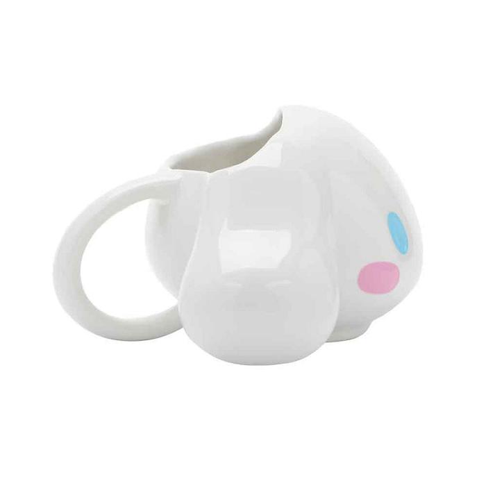 Hello Kitty Cinnamoroll Face Sculpted Mug Blancas | CL_HK29287