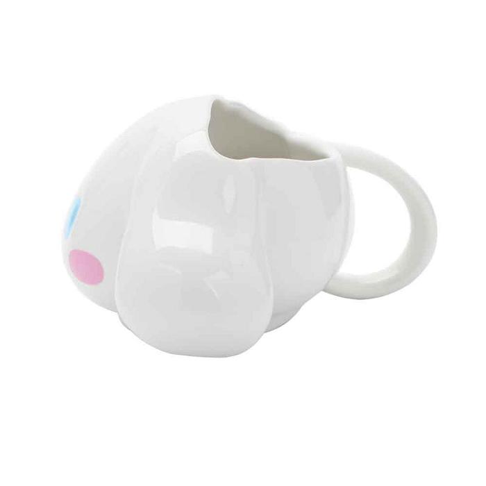 Hello Kitty Cinnamoroll Face Sculpted Mug Blancas | CL_HK29287