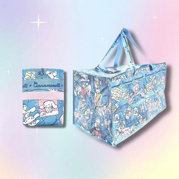 Hello Kitty Cinnamoroll Foldable Storage Bag Azules | CL_HK94096