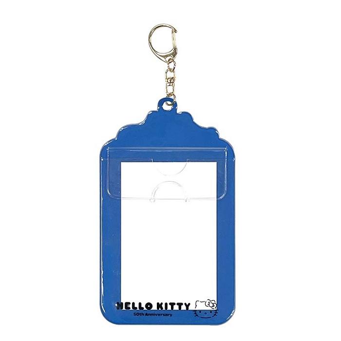 Hello Kitty Cinnamoroll ID Badge Holder (Hello, Everyone! Series) Azules | CL_HK86159