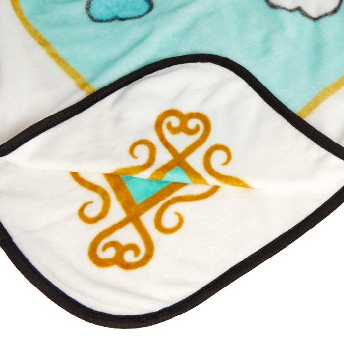 Hello Kitty Cinnamoroll Magic Wand Throw Blanket Verde | CL_HK43805