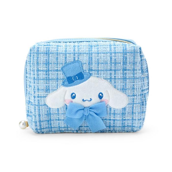 Hello Kitty Cinnamoroll Mini Zipper (Winter Tweed Series) Azules | CL_HK27829