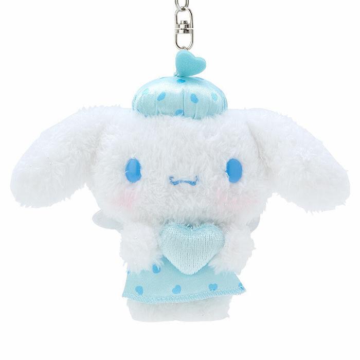 Hello Kitty Cinnamoroll Plush Keychain Mascot (Dreaming Angel Series Pt 2) Blancas Azules | CL_HK82151