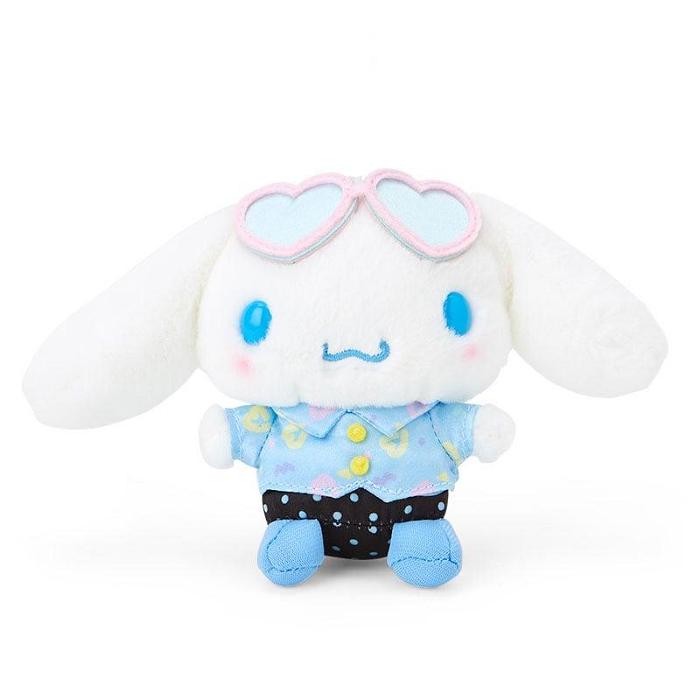 Hello Kitty Cinnamoroll Plush Mascot Keychain (Day at the Funfair Series) Blancas Azules | CL_HK35309