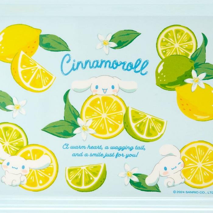 Hello Kitty Cinnamoroll Serving Tray (Summer Weather) Amarillo | CL_HK59296