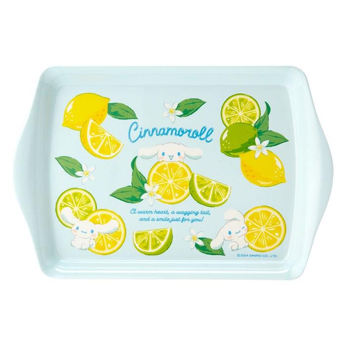 Hello Kitty Cinnamoroll Serving Tray (Summer Weather) Amarillo | CL_HK59296