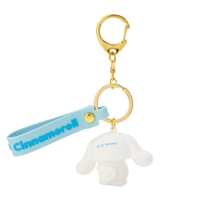 Hello Kitty Cinnamoroll Signature Keychain Blancas | CL_HK67945