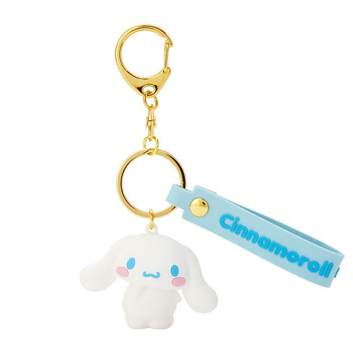 Hello Kitty Cinnamoroll Signature Keychain Blancas | CL_HK67945