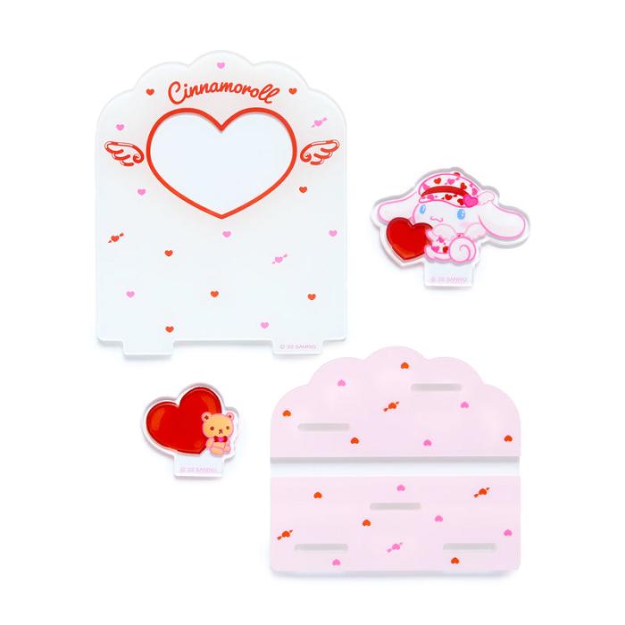 Hello Kitty Cinnamoroll Smartphone and Photo Stand (Cupid Series) Rosas | CL_HK92956