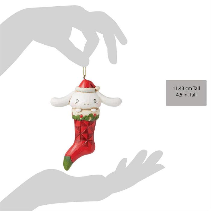 Hello Kitty Cinnamoroll Stocking Hanging Ornament (Jim Shore Sanrio Collection) Rojas | CL_HK62636