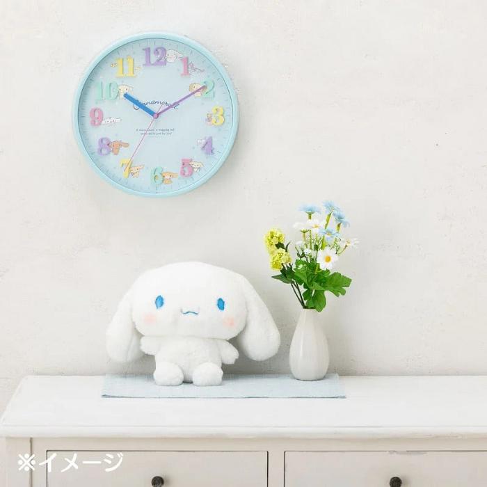 Hello Kitty Cinnamoroll Wall Clock Azules | CL_HK45616