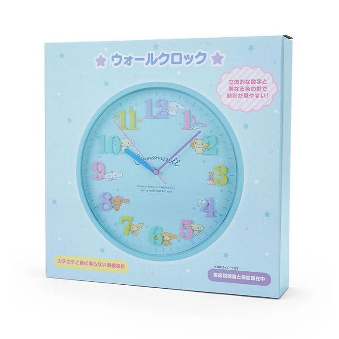 Hello Kitty Cinnamoroll Wall Clock Azules | CL_HK45616