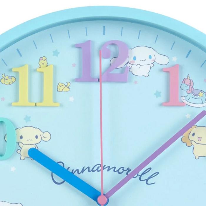 Hello Kitty Cinnamoroll Wall Clock Azules | CL_HK45616