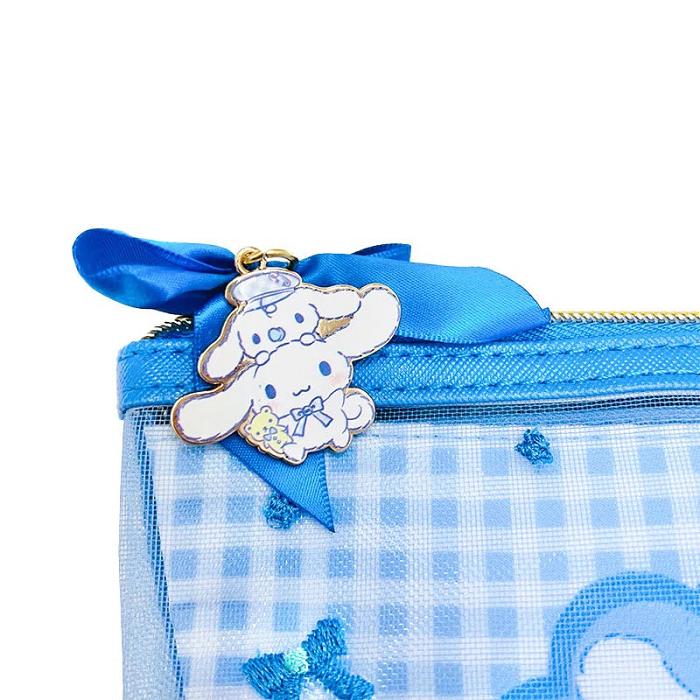 Hello Kitty Cinnamoroll Zipper (Gingham Paperboy Series) Azules | CL_HK33623