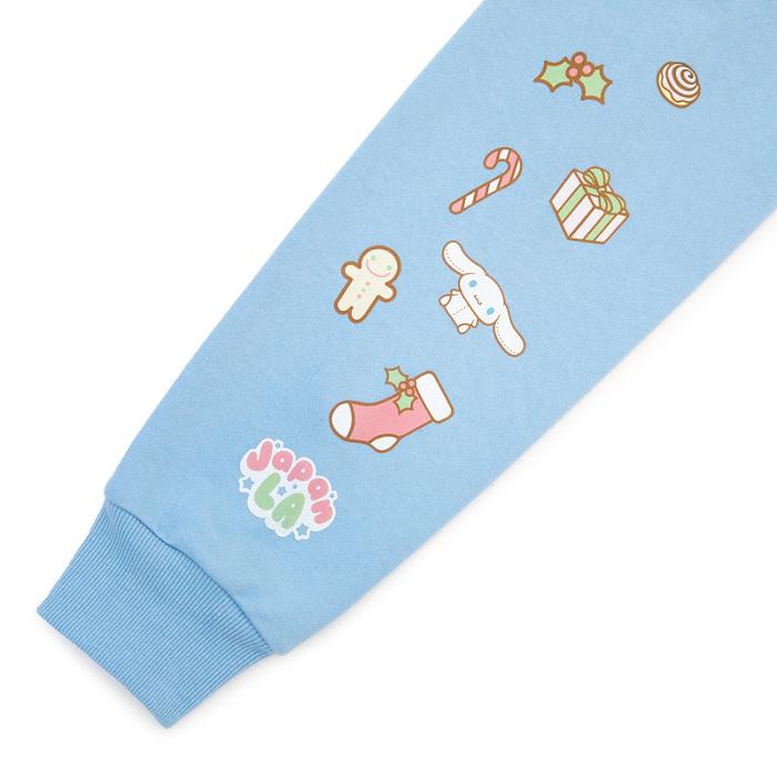 Hello Kitty Cinnamoroll and Friends x JapanLA Holiday Sweater Azules | CL_HK90450