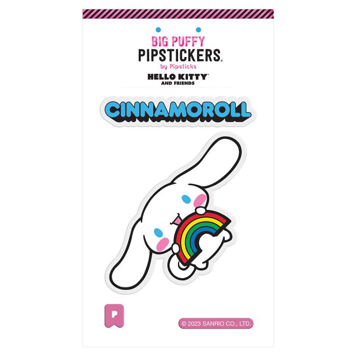 Hello Kitty Cinnamoroll x Pipsticks Big Puffy Sticker Blancas | CL_HK99624