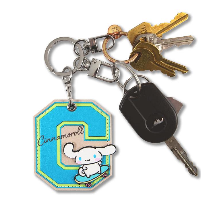 Hello Kitty Cinnamoroll x Sonix College Letters AirTag Keychain Azules | CL_HK51193