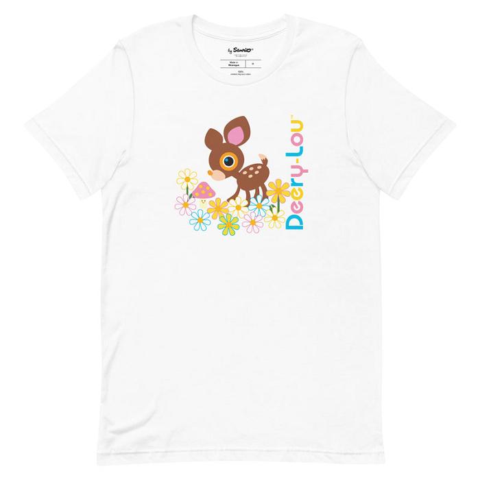 Hello Kitty Deery-Lou Floral Meadow Tee Negras Blancas Azules | CL_HK21522