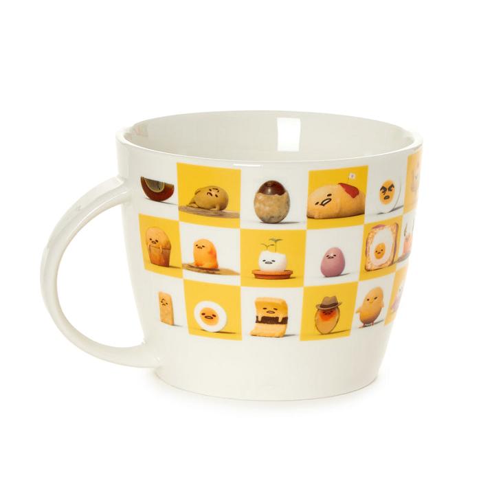 Hello Kitty Gudetama Ceramic Mug (An Eggcellent Adventure Series) Blancas | CL_HK23629