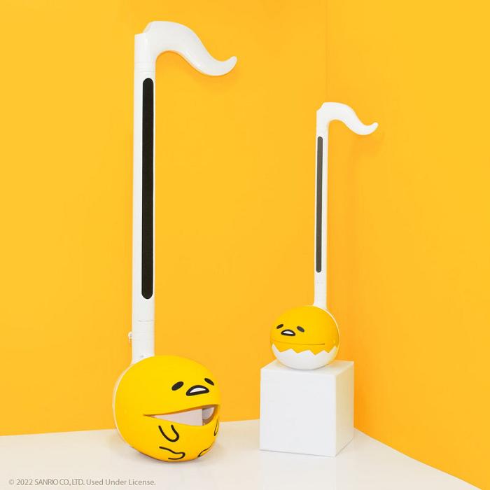 Hello Kitty Gudetama Otamatone Deluxe Musical Toy Amarillo | CL_HK98355