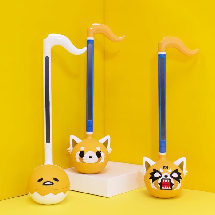 Hello Kitty Gudetama Otamatone Musical Toy Amarillo | CL_HK21321