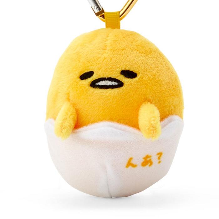 Hello Kitty Gudetama Plush Mascot All My Heart Keychain Amarillo Blancas | CL_HK68871