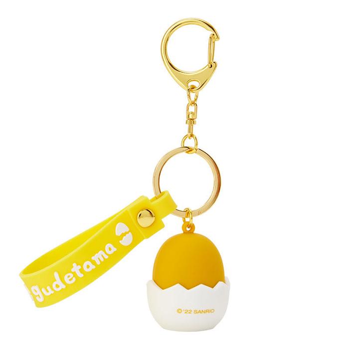 Hello Kitty Gudetama Signature Keychain Amarillo | CL_HK26142