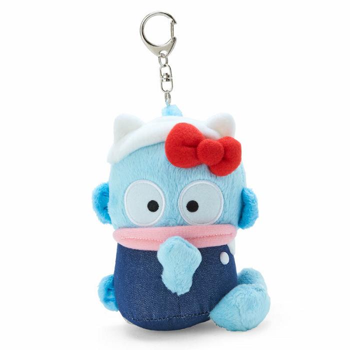 Hello Kitty Hangyodon Mascot Keychain Plush (Hello, Everyone! Series) Azules | CL_HK90511