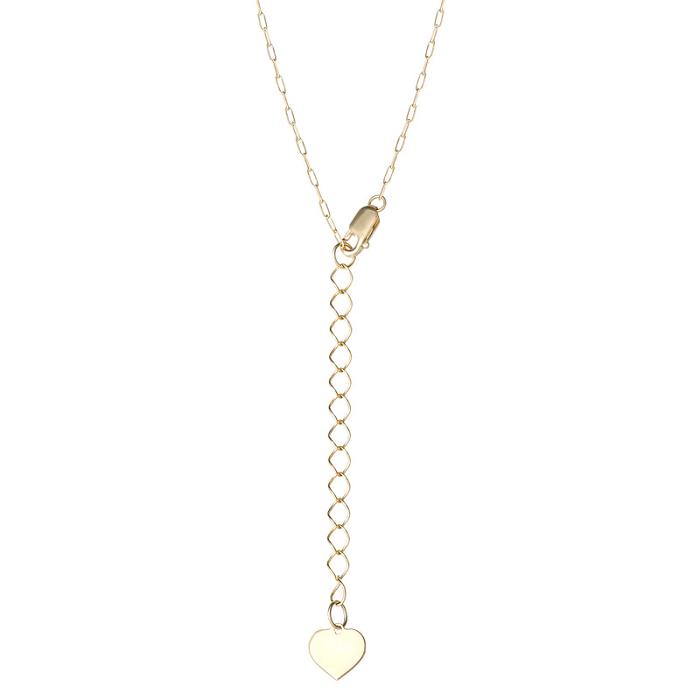 Hello Kitty Hello Kitty 10K Yellow Gold Mini Link Necklace Doradas | CL_HK21614