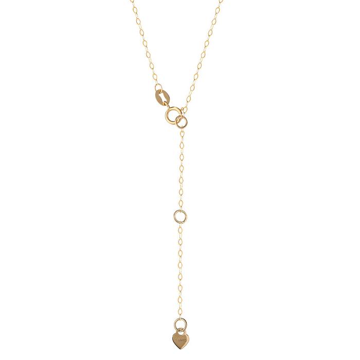 Hello Kitty Hello Kitty 14K Yellow Gold Pavé Diamond Necklace Doradas | CL_HK36499