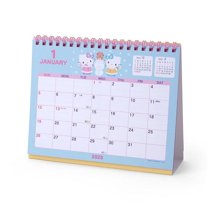 Hello Kitty Hello Kitty 2025 Desk Calendar Rosas | CL_HK86176