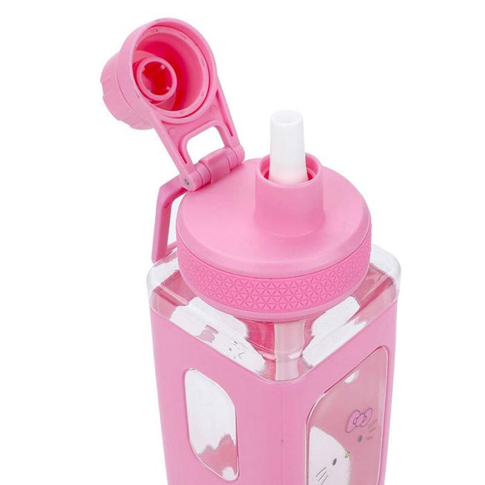 Hello Kitty Hello Kitty 24oz Square Travel Water Bottle Rosas | CL_HK30062