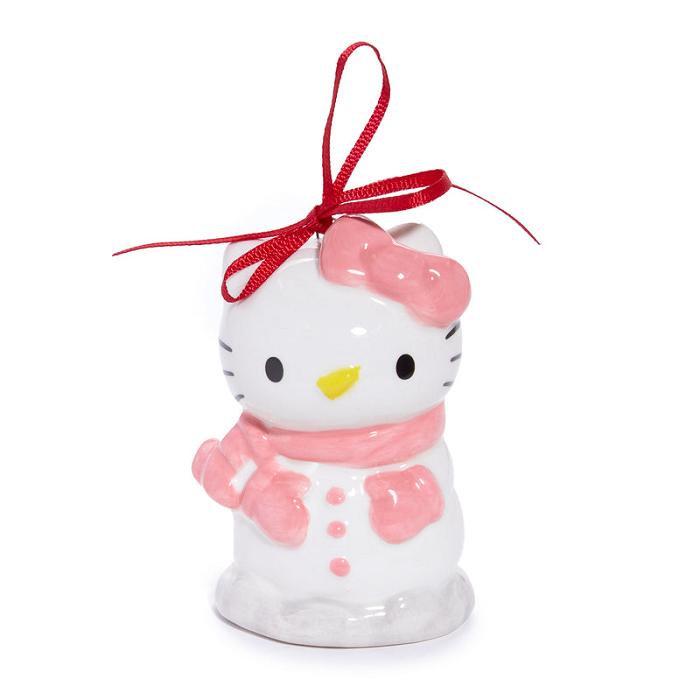 Hello Kitty Hello Kitty 2-pc Holiday Ceramic Ornament Set (Winter Play) Rosas Azules | CL_HK40649