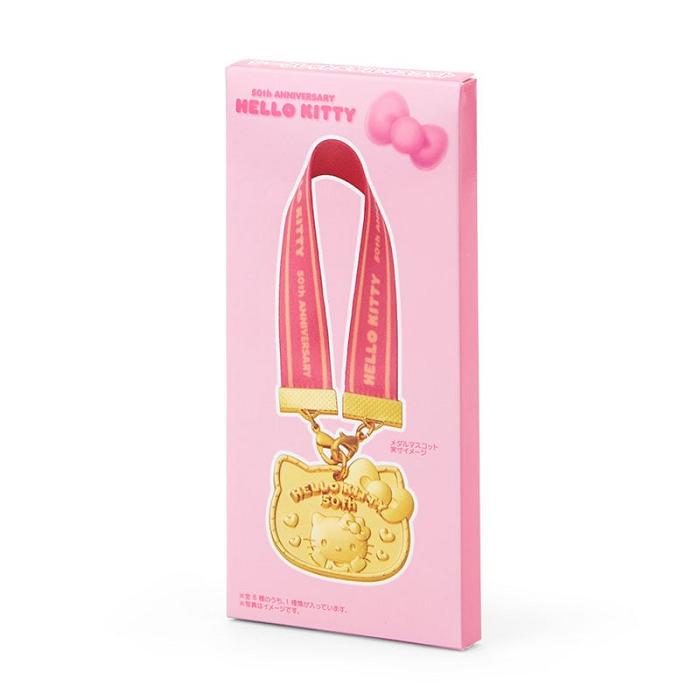 Hello Kitty Hello Kitty 50th Anniv. Blind Box Mini-Medal Charm Doradas | CL_HK30440