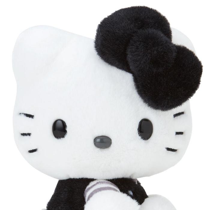 Hello Kitty Hello Kitty 50th Anniv. Plush Mascot (Black Monochrome) Blancas Negras | CL_HK87832