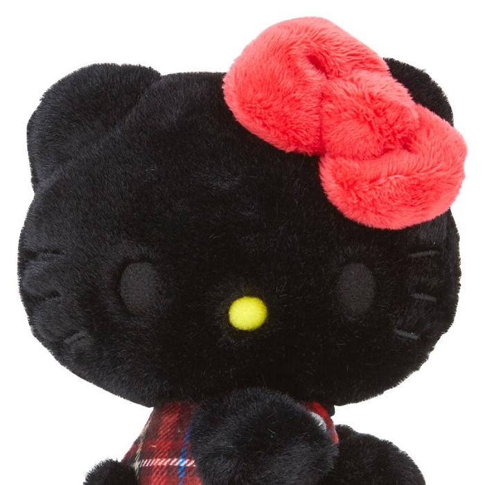 Hello Kitty Hello Kitty 50th Anniv. Plush Mascot (Black Tartan) Negras Rojas | CL_HK63589