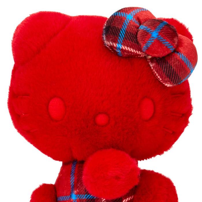 Hello Kitty Hello Kitty 50th Anniv. Plush Mascot (Red Tartan) Rojas | CL_HK40220