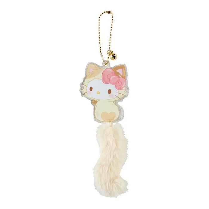 Hello Kitty Hello Kitty Acrylic Bag Charm (Cuddly Kitten Series) Amarillo | CL_HK82640