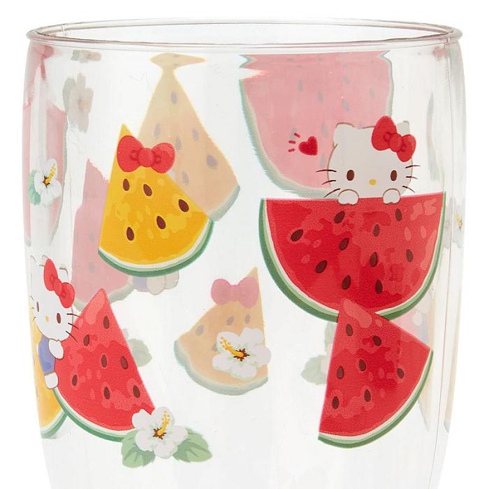 Hello Kitty Hello Kitty Acrylic Cup (Summer Weather) Rojas | CL_HK18972