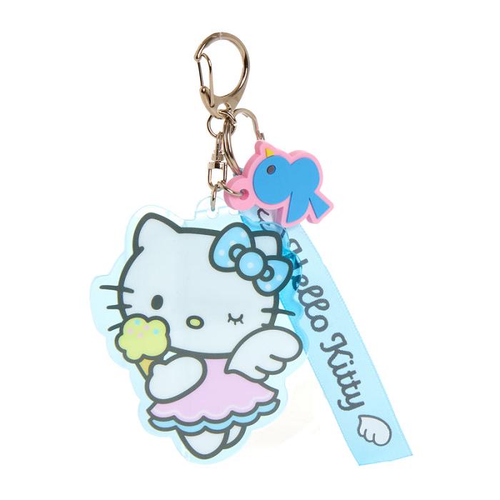 Hello Kitty Hello Kitty Acrylic Keychain (Ice Cream Dream Series) Azules | CL_HK78643