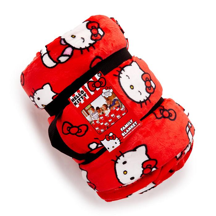 Hello Kitty Hello Kitty Always Red Cozy Throw Blanket Rojas | CL_HK48216