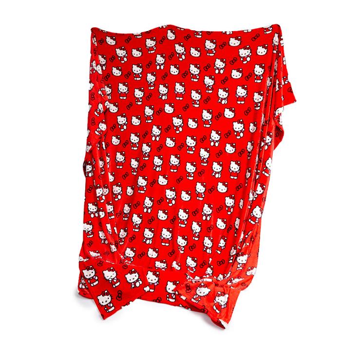 Hello Kitty Hello Kitty Always Red Cozy Throw Blanket Rojas | CL_HK48216