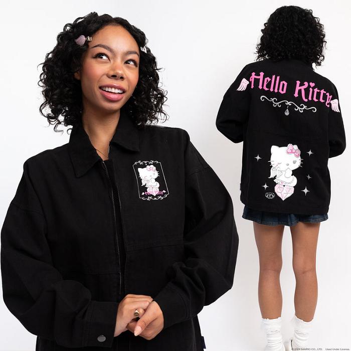 Hello Kitty Hello Kitty Angel JapanLA Jacket Negras | CL_HK87133