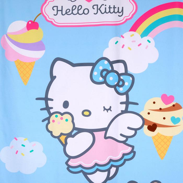 Hello Kitty Hello Kitty Beach Towel (Ice Cream Dream Series) Azules | CL_HK90727