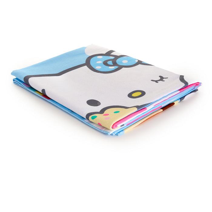 Hello Kitty Hello Kitty Beach Towel (Ice Cream Dream Series) Azules | CL_HK14511