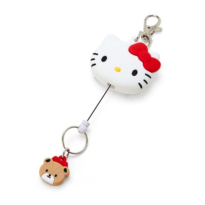 Hello Kitty Hello Kitty Bestie Face Badge Reel Blancas | CL_HK19493