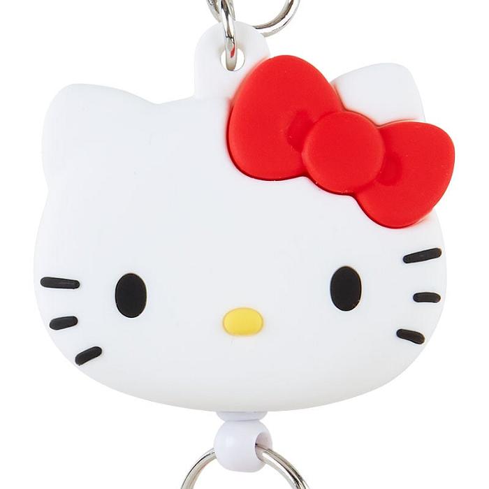 Hello Kitty Hello Kitty Bestie Face Badge Reel Blancas | CL_HK19493