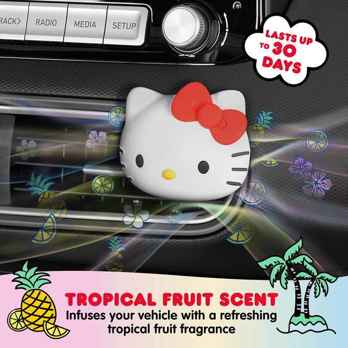 Hello Kitty Hello Kitty Car Air Freshener Rojas | CL_HK95764